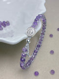 3-in-1 Artisan Amethyst Bracelet Gift Set — Hand-Woven Natural Amethyst Bracelet + Mystery DIY Kit & Video Tutorial