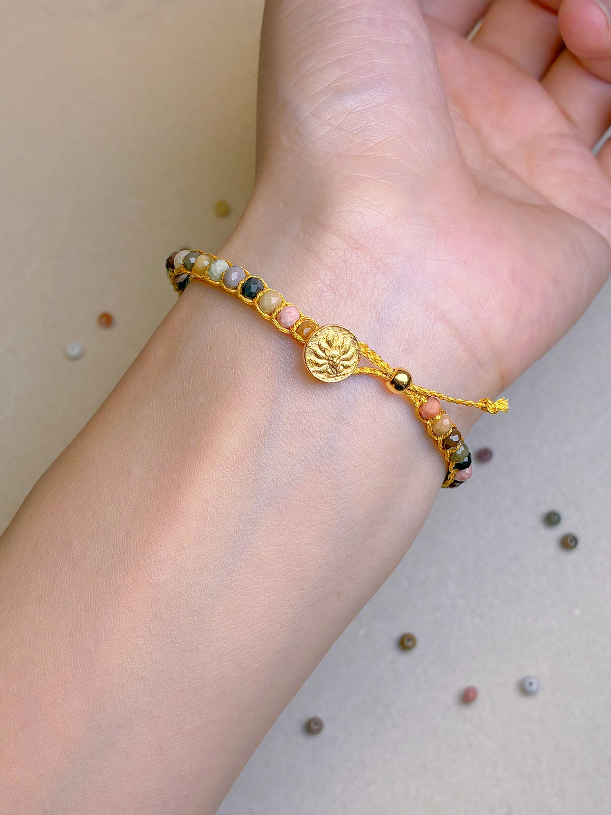 3-in-1 Artisan Alashan Agate Bracelet Gift Set — Hand-Woven Natural Alashan Agate Bracelet + Mystery DIY Kit & Video Tutorial