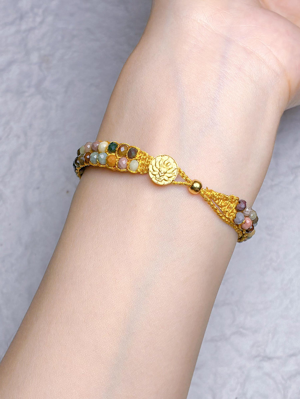 3-in-1 Advanced Double-Layer Alashan Agate Bracelet Gift Set — Hand-Woven Natural Alashan Agate Double-Strand Bracelet + Mystery DIY Kit & Video Tutorial